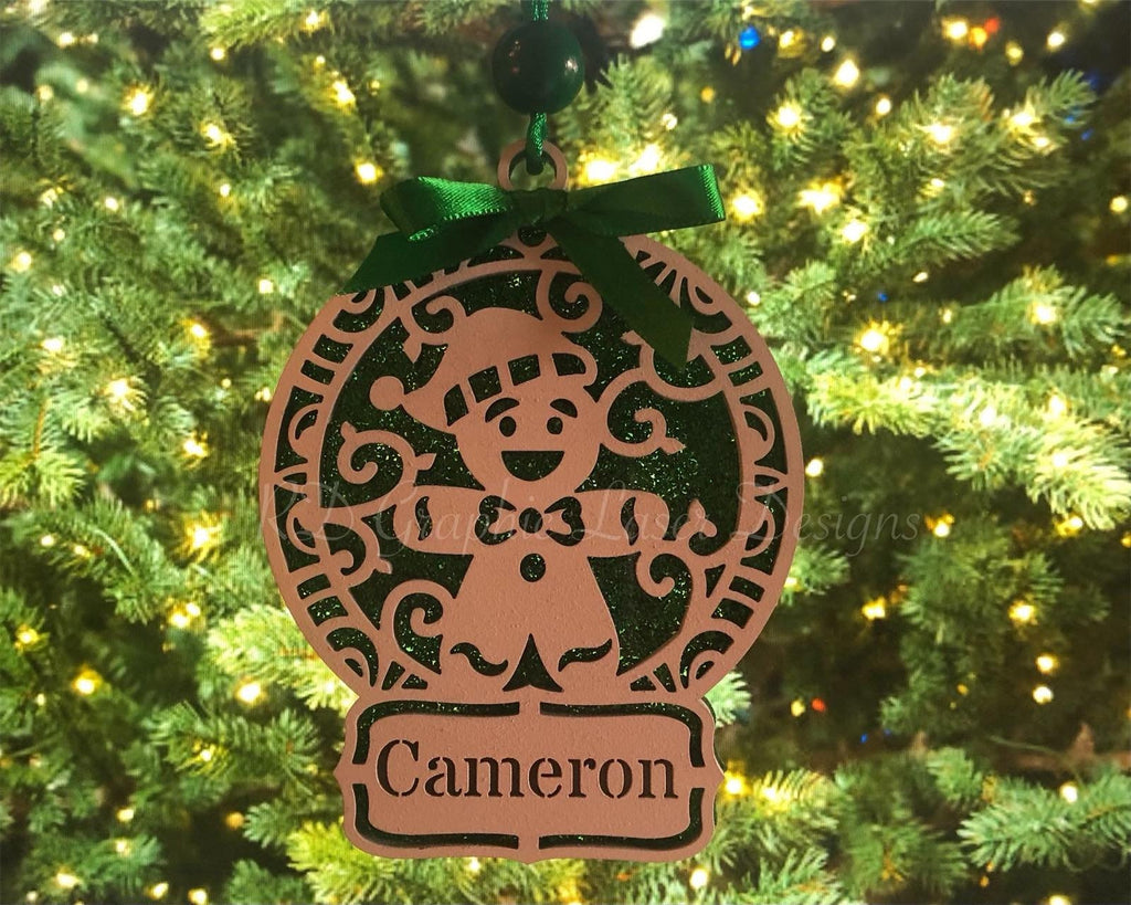 Laser cut Wood Christmas Ornament - Rustic Decor - Christmas Decor - Wood Ornaments - Christmas Gift - Personalized - Farmhouse Christmas