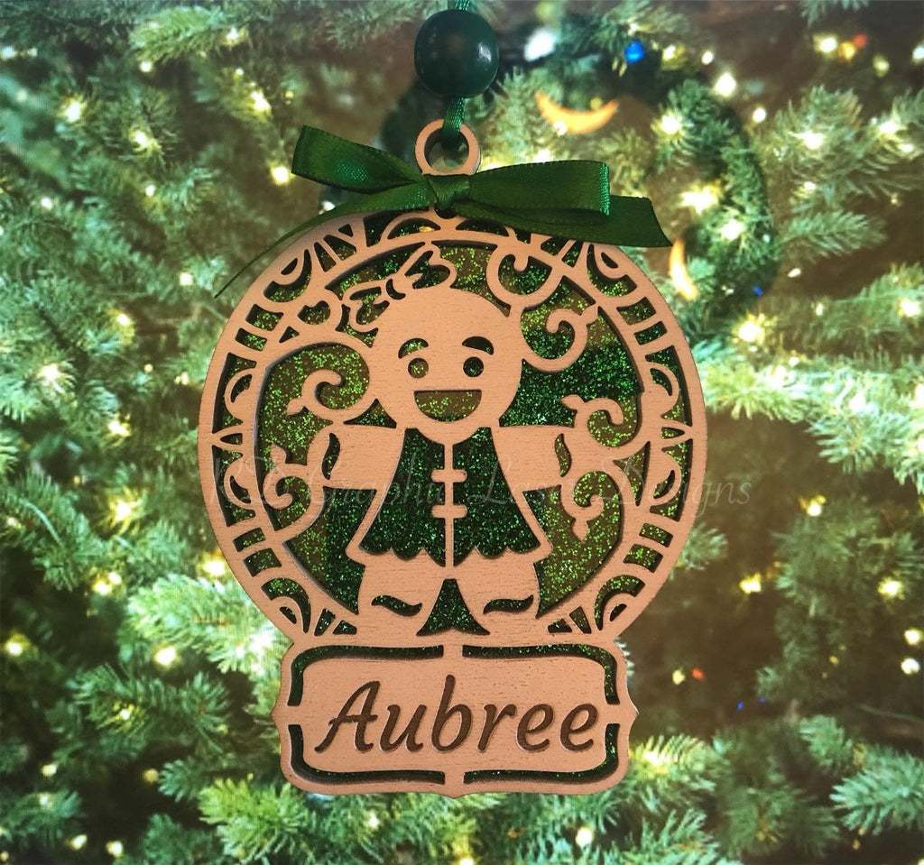 Laser cut Wood Christmas Ornament - Rustic Decor - Christmas Decor - Wood Ornaments - Christmas Gift - Personalized - Farmhouse Christmas