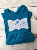 Personalized Nutcracker Christmas Dress: Embroidered Girls Holiday Outfit