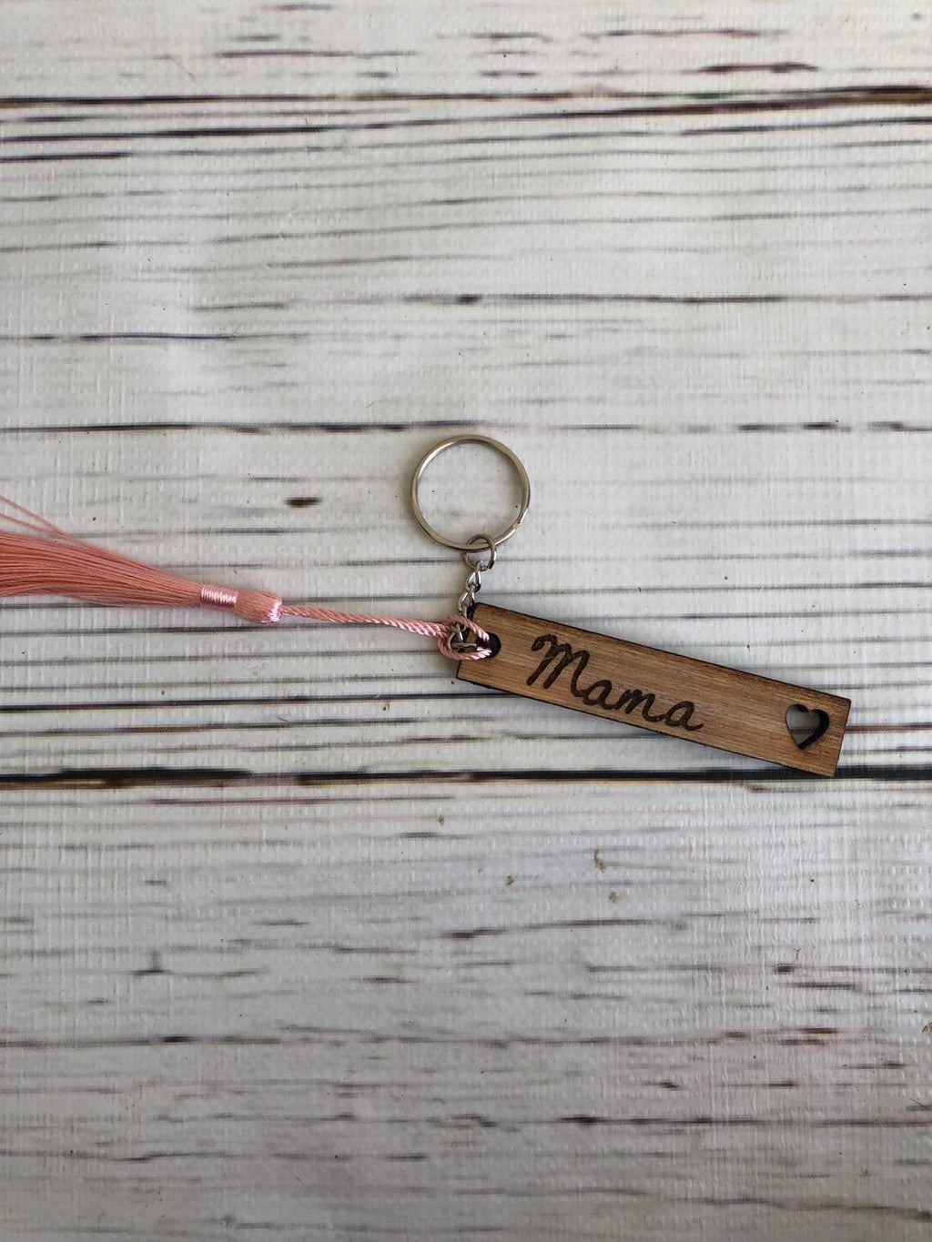 Mom Keychain - Grandma Keychain - Nana - Aunt - Personalized Keychains - Wood Keychains - Laser Engraved - Adult Keychain - Christmas