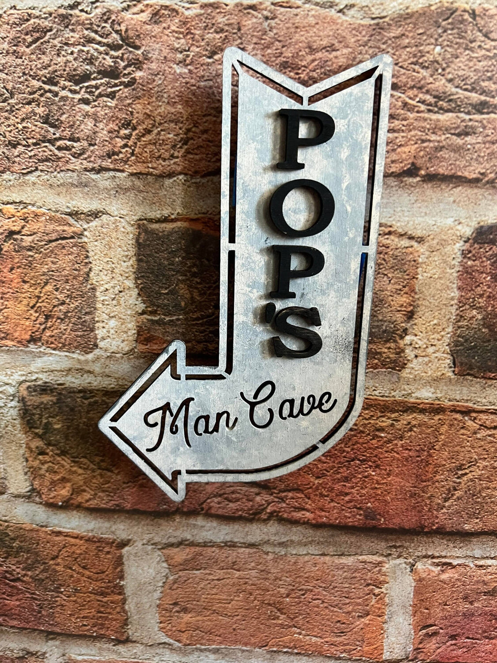 Fathers Day Gift - Dads Garage - Papas Garage - Grandfather Gift - Man Cave Sign - Laser Engraved - Garage - Workshop - Gifts for Dad