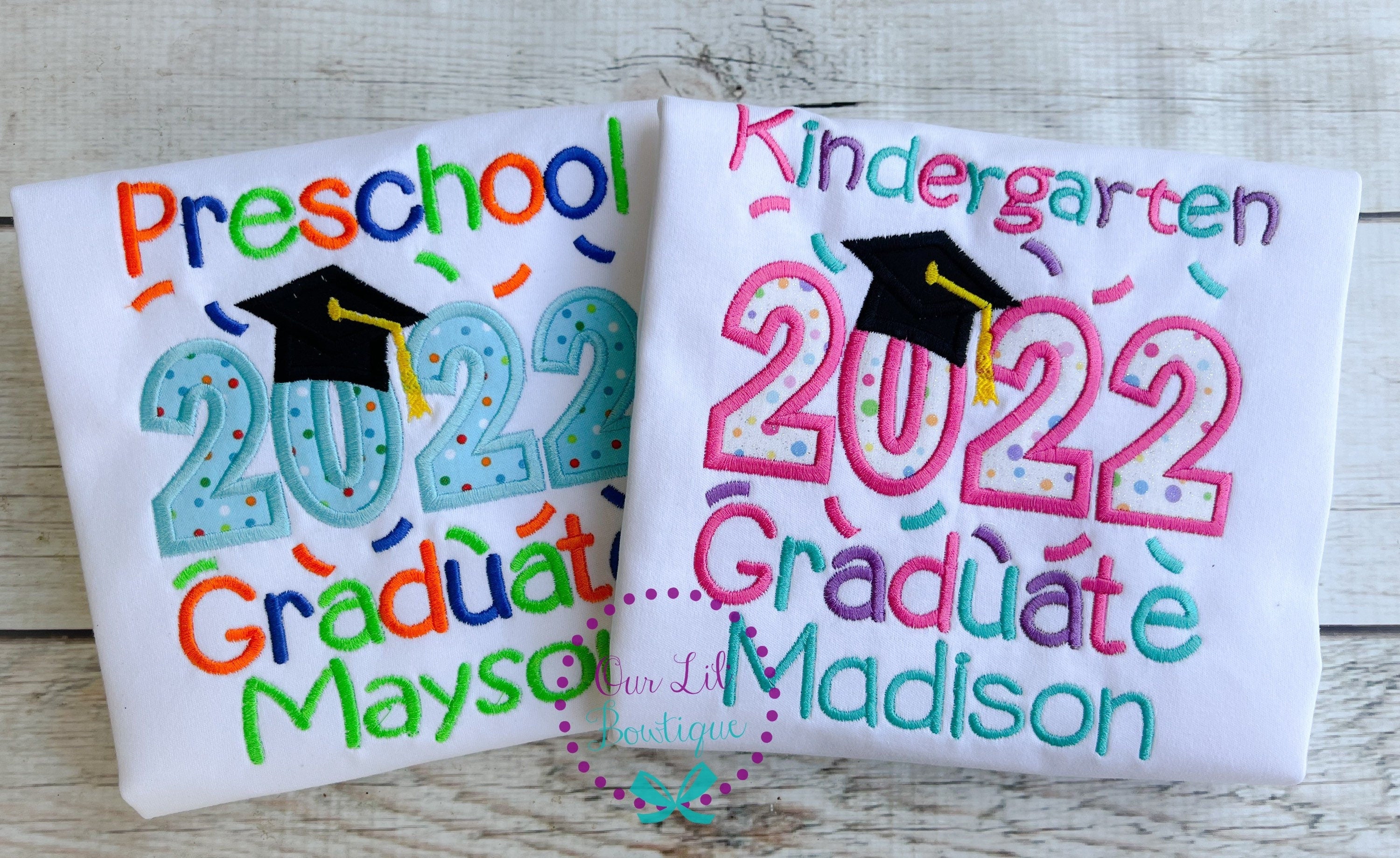 Graduation Shirt - Pre-K Graduation Shirt - Preschool Grad - Grad Shirt -Personalized Grad Shirt - Kindergarten Graduation - 2026 Grad - VPK