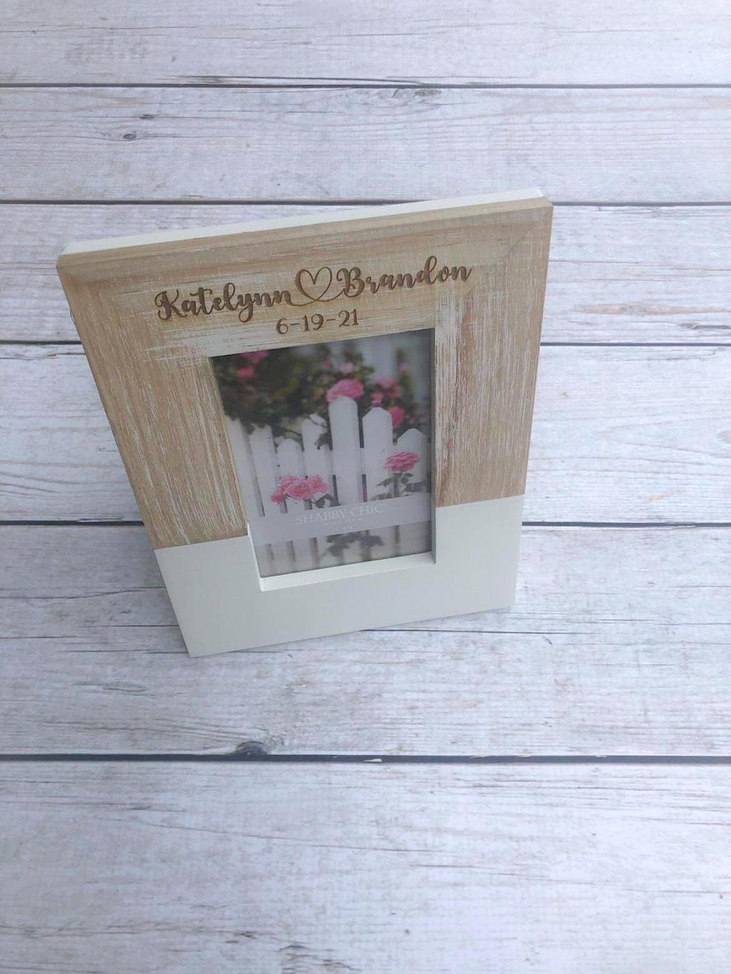 Personalized Picture Frame - Wooden Picture Frame - Wedding Gift - Shower Gift - Wedding Shower - Personalized Frame - Housewarming Gift