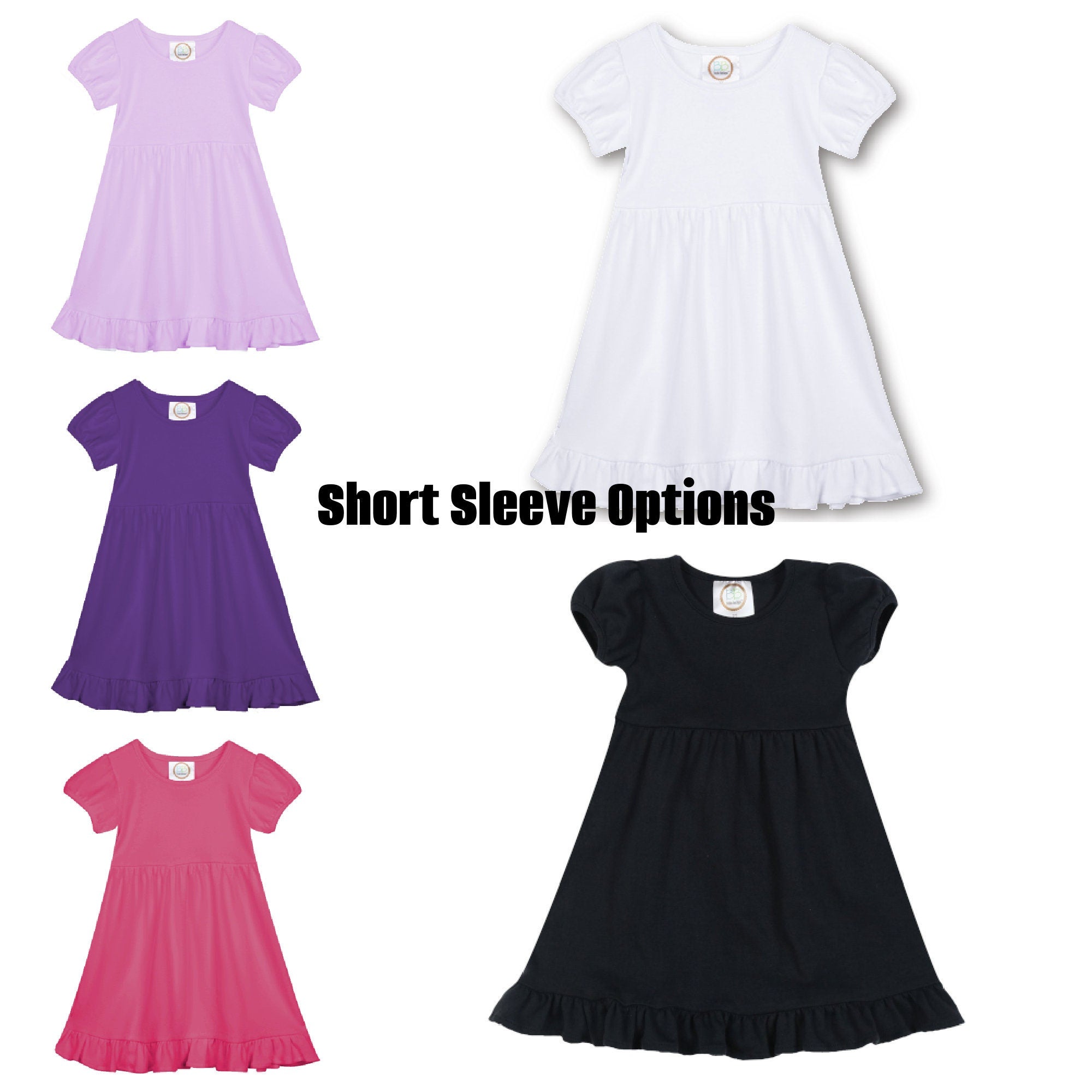 Girls Halloween Dress: Embroidered Pumpkin, Ghost, Spider Trio
