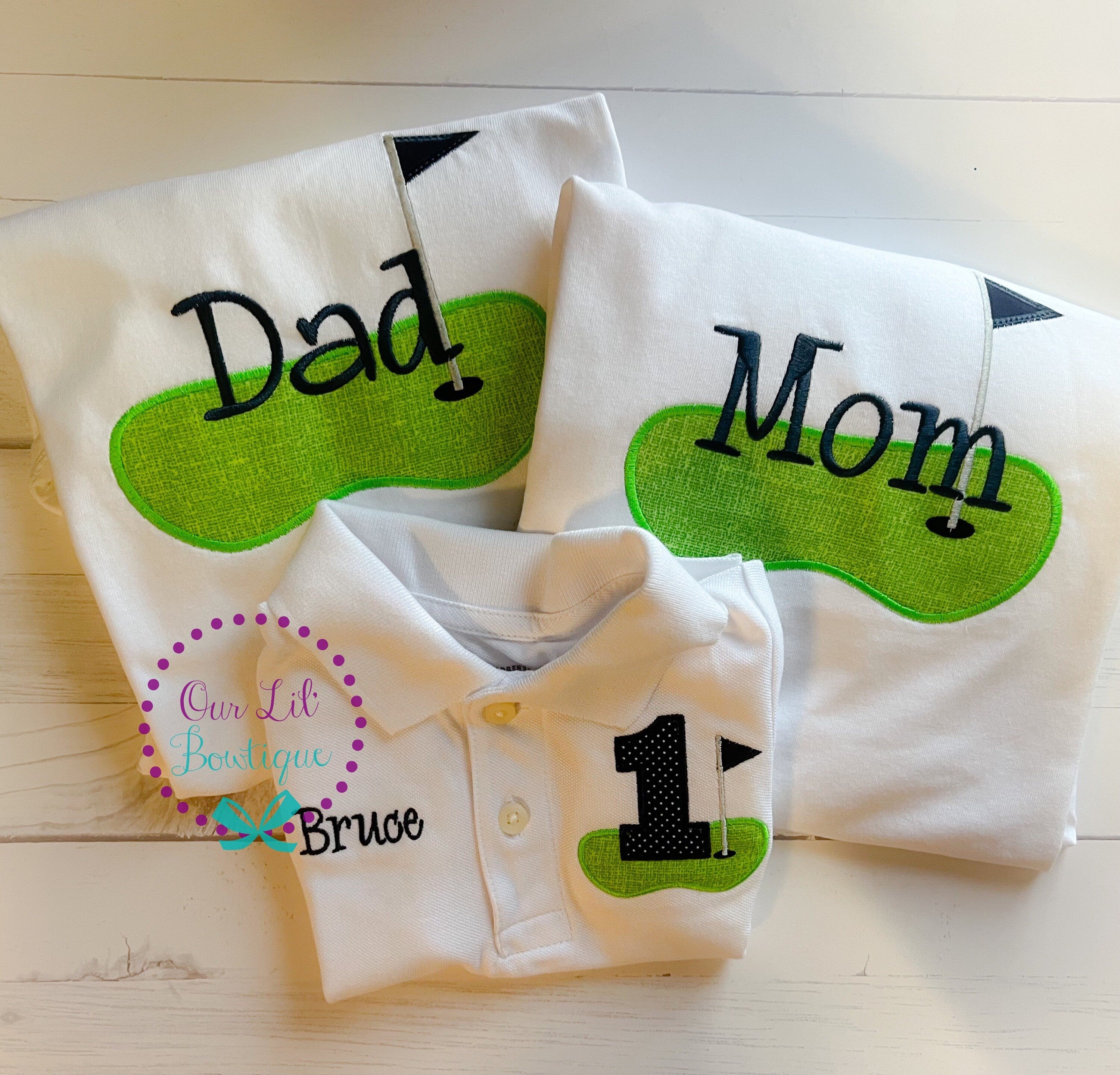 Mom of Birthday Boy - Dad of Birthday Boy - Golf Birthday Shirt - Personalized Birthday - Golfing Birthday Shirt - Golf Shirt