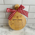 Recipe for a Special Grammy - Engraved Cutting Board - Mini Cutting Boards - Farmhouse Cutting Board - Tier Tray Decor - Grandma - Nana