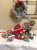 Sleigh Christmas Countdown Sign - Christmas Countdown - Farmhouse Christmas - Advent Calendar - Wood Sign - Christmas Decor - Sleigh