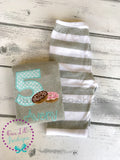 Donut Birthday Shirt: Personalized Appliqué Outfit