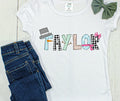 Personalized Snowman Christmas Shirt - Custom Name Holiday Tee