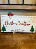 Christmas Countdown Sign - Red Truck Christmas Countdown - Farmhouse Christmas - Christmas Advent Calendar - Christmas Decor