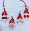 Valentine Gnome - Valentine Decor - Valentine Ornament - Valentine Car Charm - Gnome Ornament