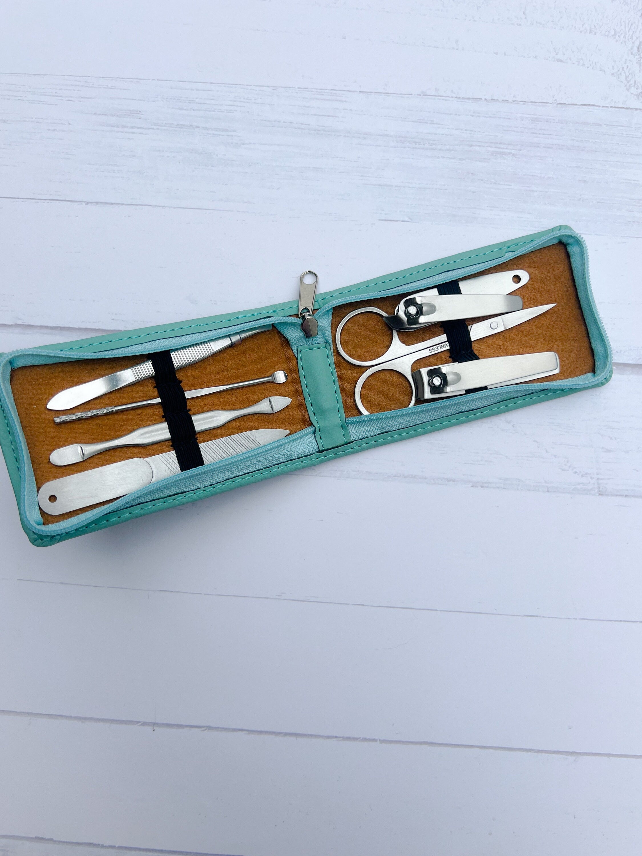 Personalized Manicure Set - Personalized Bridesmaid Gift - Manicure Kit - Travel Accessories - Gifts for Bridesmaids - Nail Gift