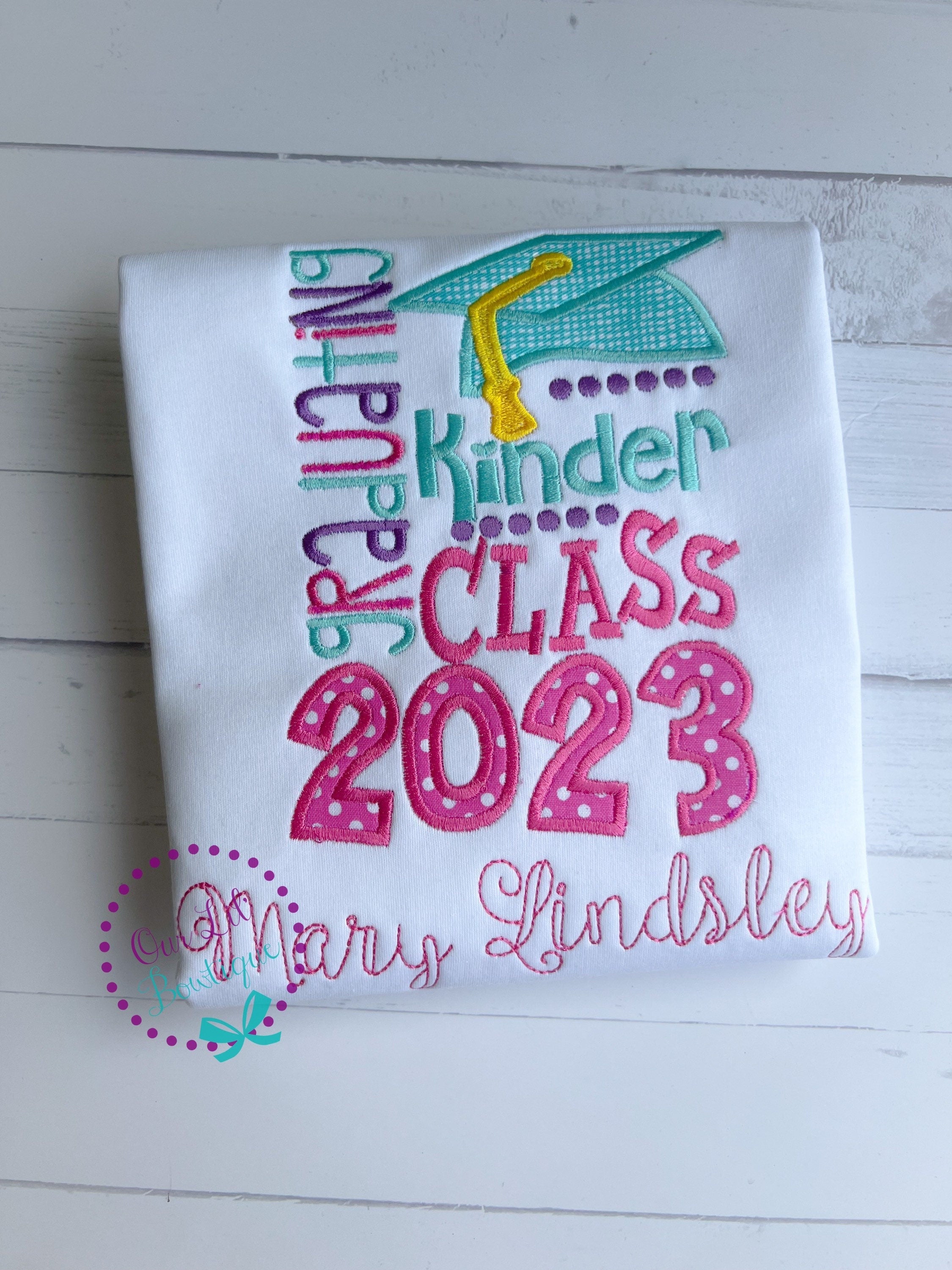 Graduation Shirt - Pre-K Graduation Shirt - Preschool Grad - Grad Shirt -Personalized Grad Shirt - Kindergarten Graduation - 2026 Grad