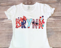 Personalized 4th of July Shirt: Patriotic Kids Name Shirt