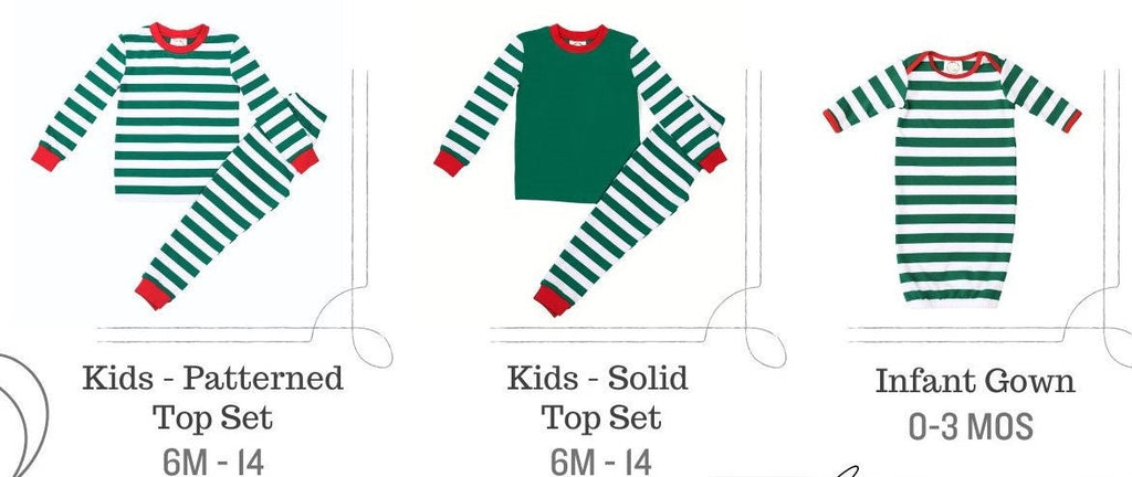 PRE-ORDER Santas Sleigh Pajamas - Christmas PJs- Pajamas- Personalized Christmas PJs - Christmas Reindeer - Matching Christmas Pajamas