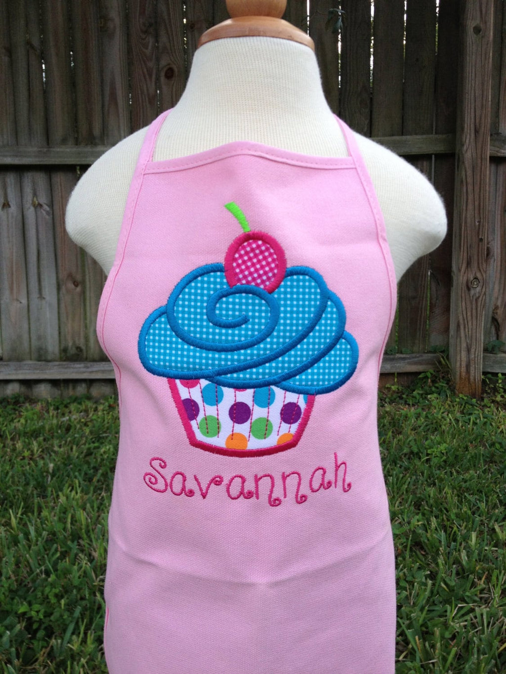 Mommy & Me Personalized Cupcake Apron Set - Cupcake Apron - Kids Apron - Gift - Little Chef
