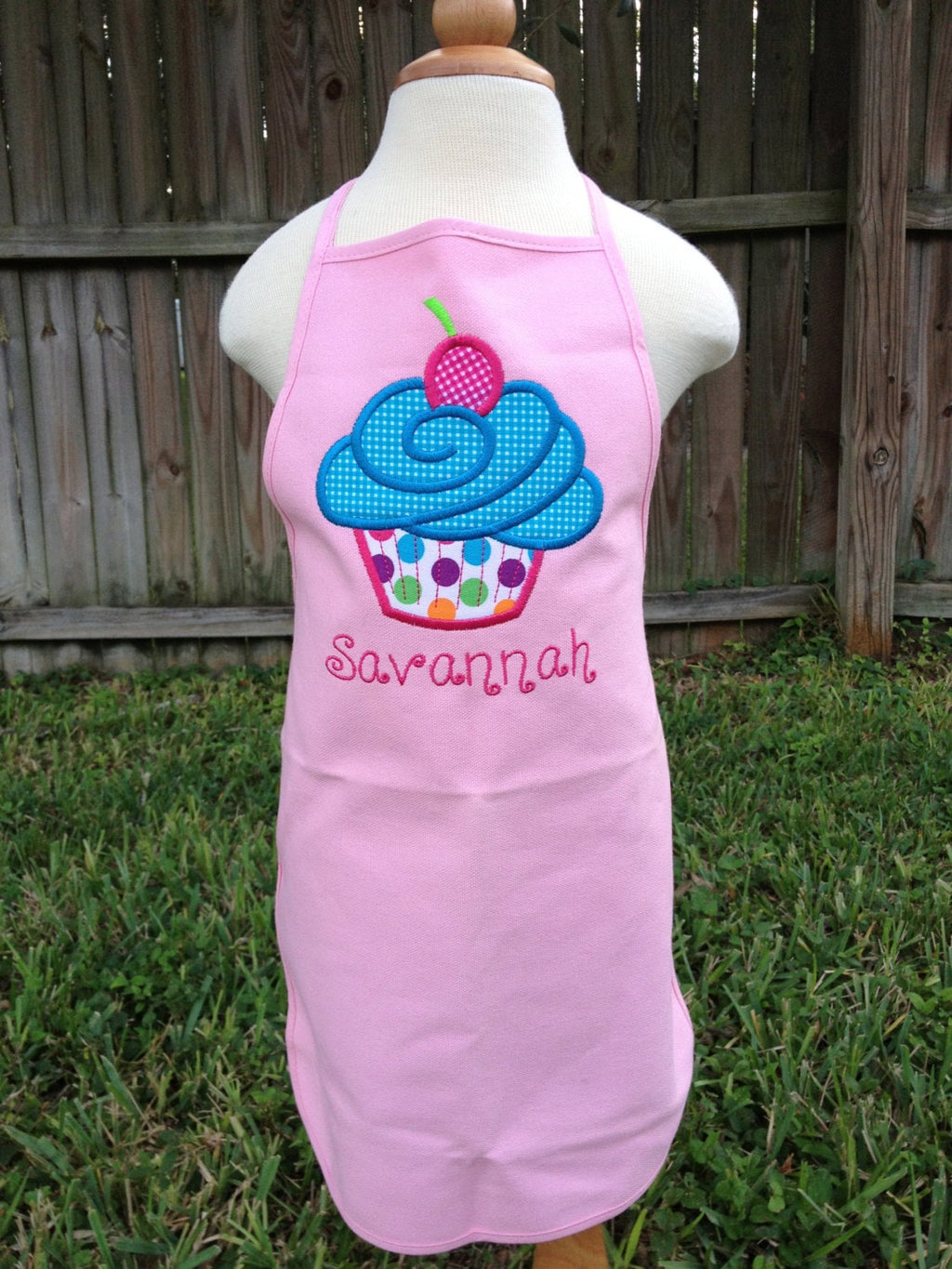 Mommy & Me Personalized Cupcake Apron Set - Cupcake Apron - Kids Apron - Gift - Little Chef