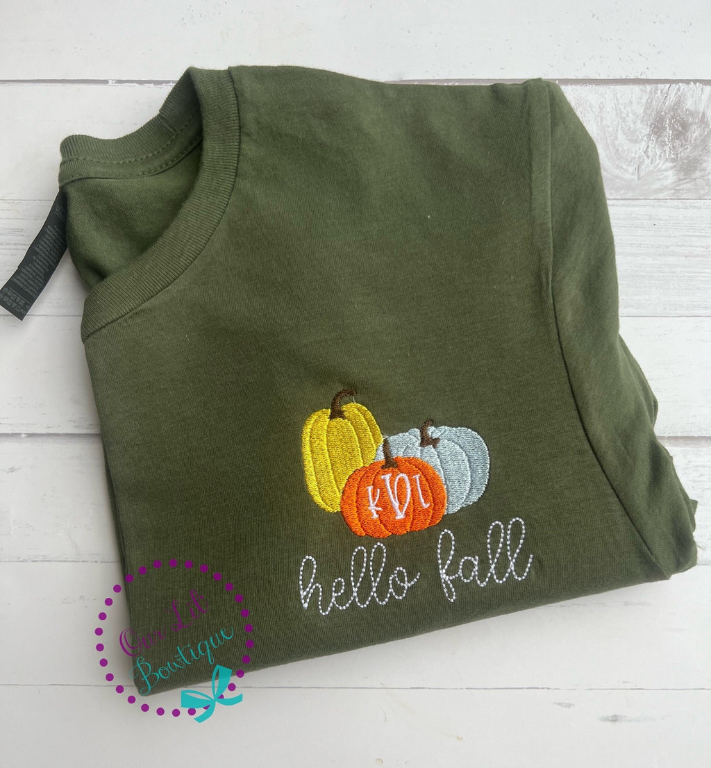 Monogram Pumpkin Shirt