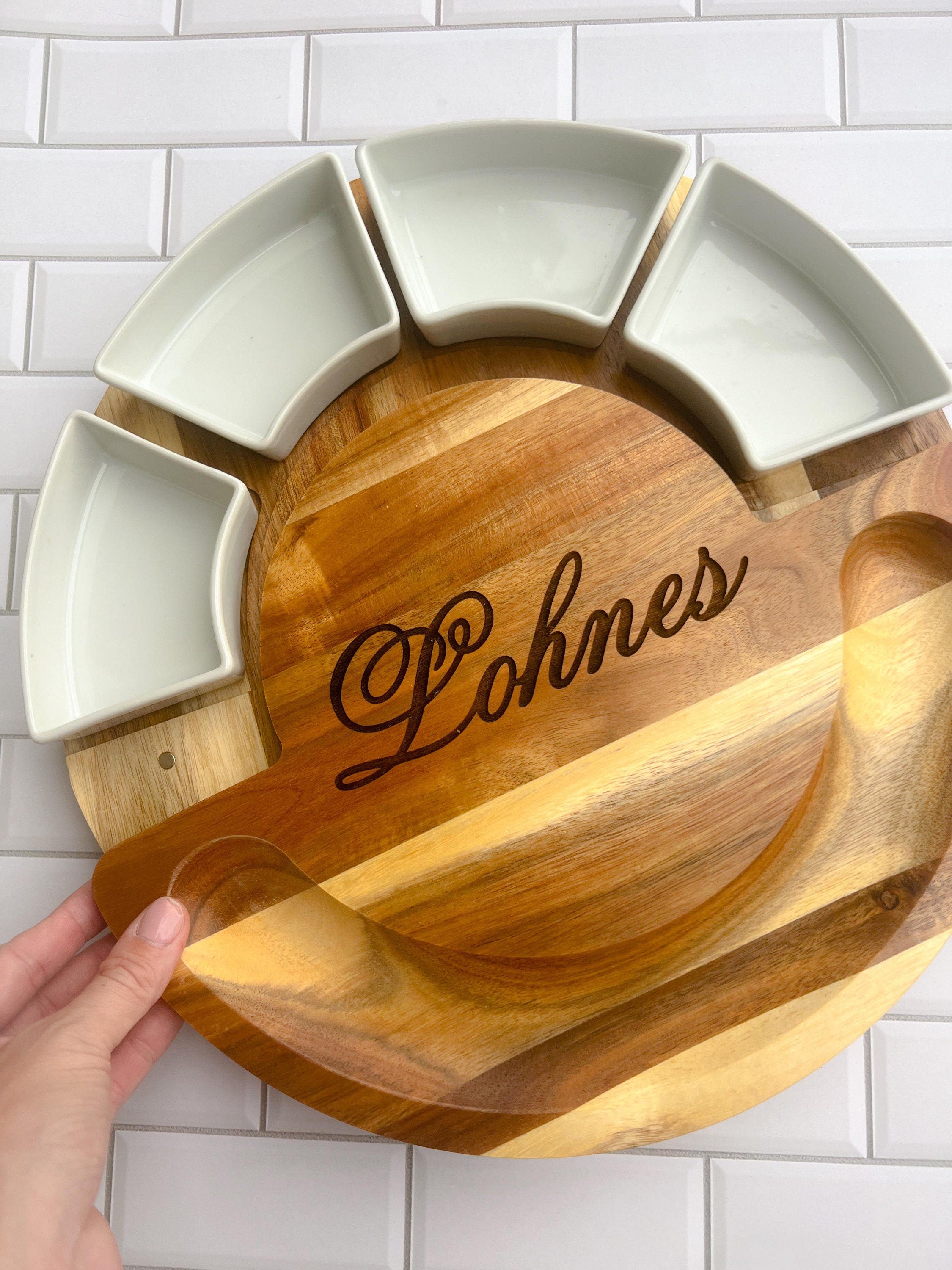 Personalized Charcuterie Board - Monogrammed Cutting Board - Cheese Board and Knife Set - Housewarming Gift - Wedding Gift - Custom Gift