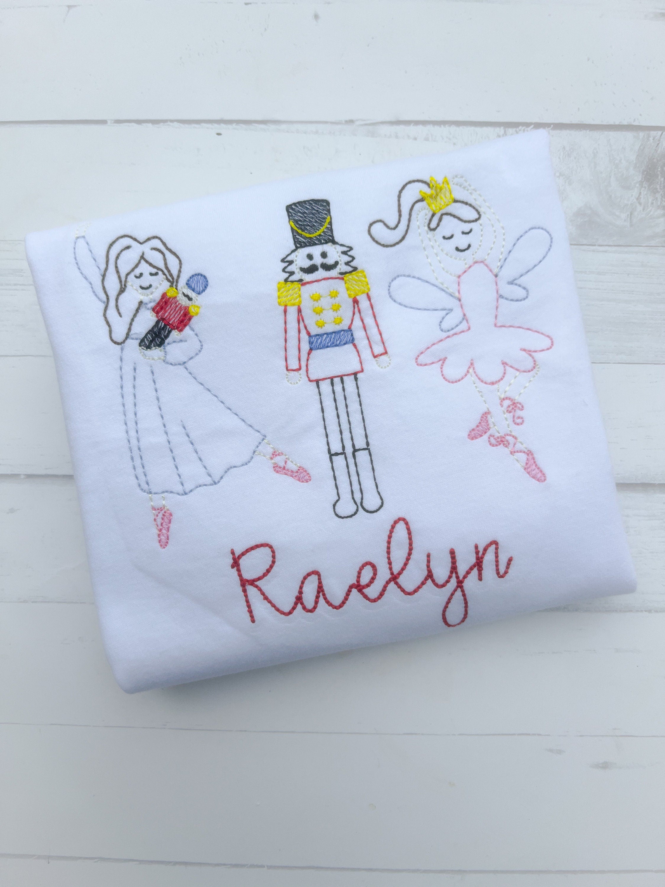 Personalized Christmas Shirt - Nutcracker Trio - Nutcracker Shirt - Personalized Christmas Shirt - Girls Christmas Shirt