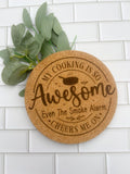 Funny Kitchen Gift - Cork Trivet - Custom Cork Trivet - High Heat Pot - Heat Resistant - Trivet - Hot Plate Coaster Pads - Wedding Gift
