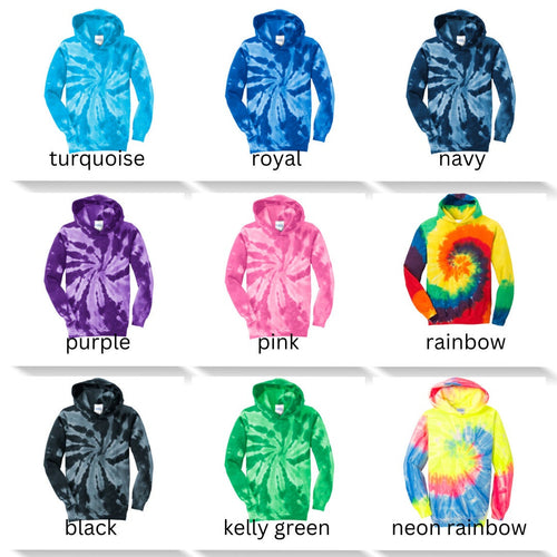 Chalk Hair Gymnastics Sweatshirt - Tie Dye Gymnast Pullover