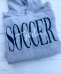 Soccer Sweatshirt - Soccer Girl - Personalized Sweatshirt - Gift for Her - Gift for Soccer
