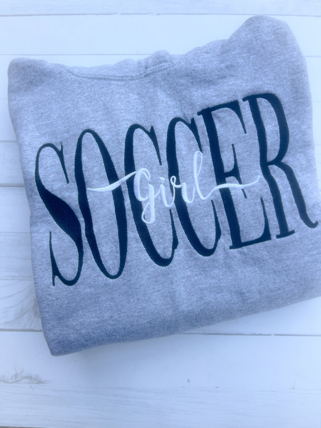 Soccer Sweatshirt - Soccer Girl - Personalized Sweatshirt - Gift for Her - Gift for Soccer