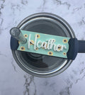 Sunflower - Custom Tumbler Name Tag 20oz, 30oz or 40 oz - Custom Tumbler Topper