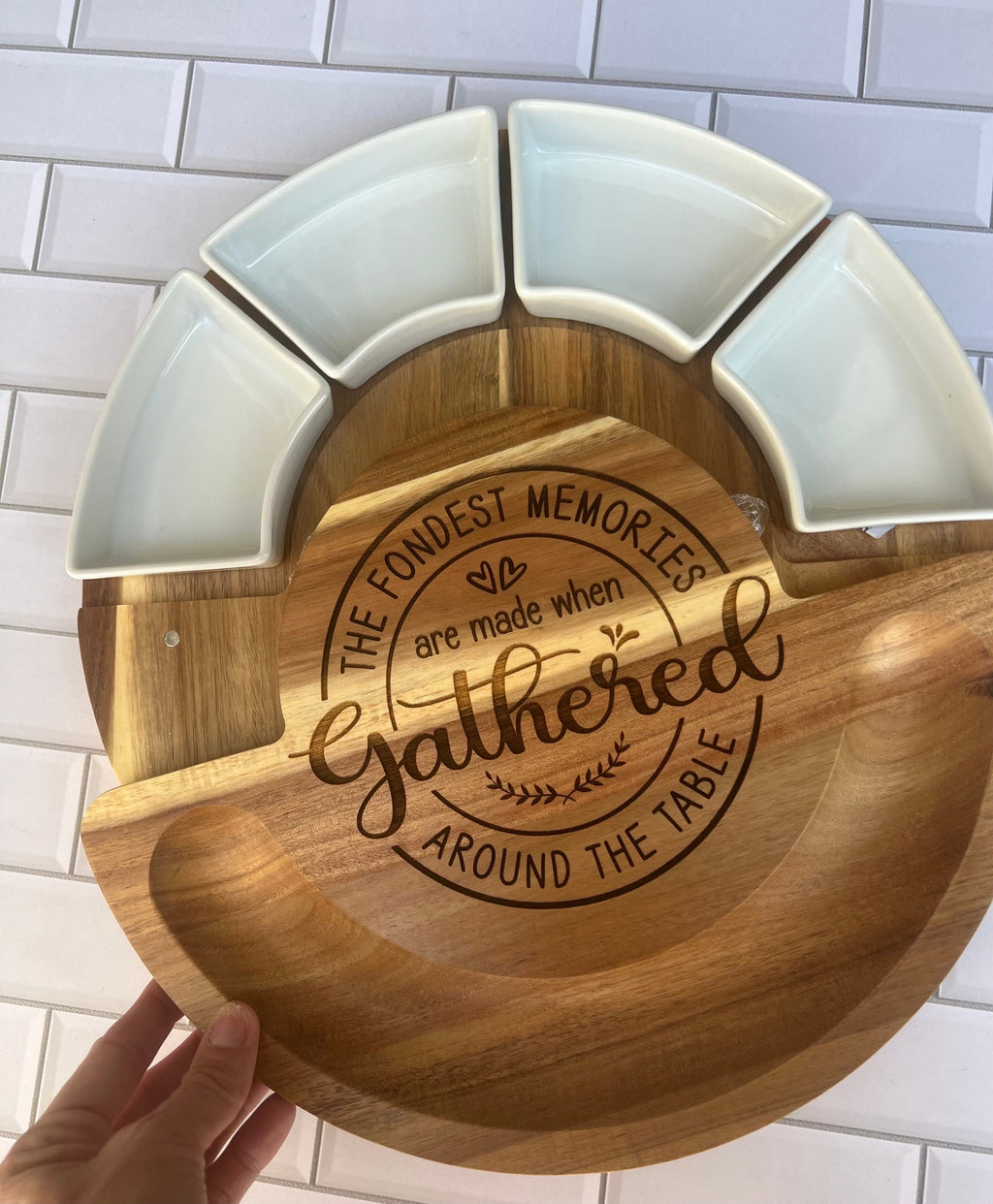 Personalized Charcuterie Board - Monogrammed Cutting Board - Cheese Board and Knife Set - Housewarming Gift - Wedding Gift - Custom Gift
