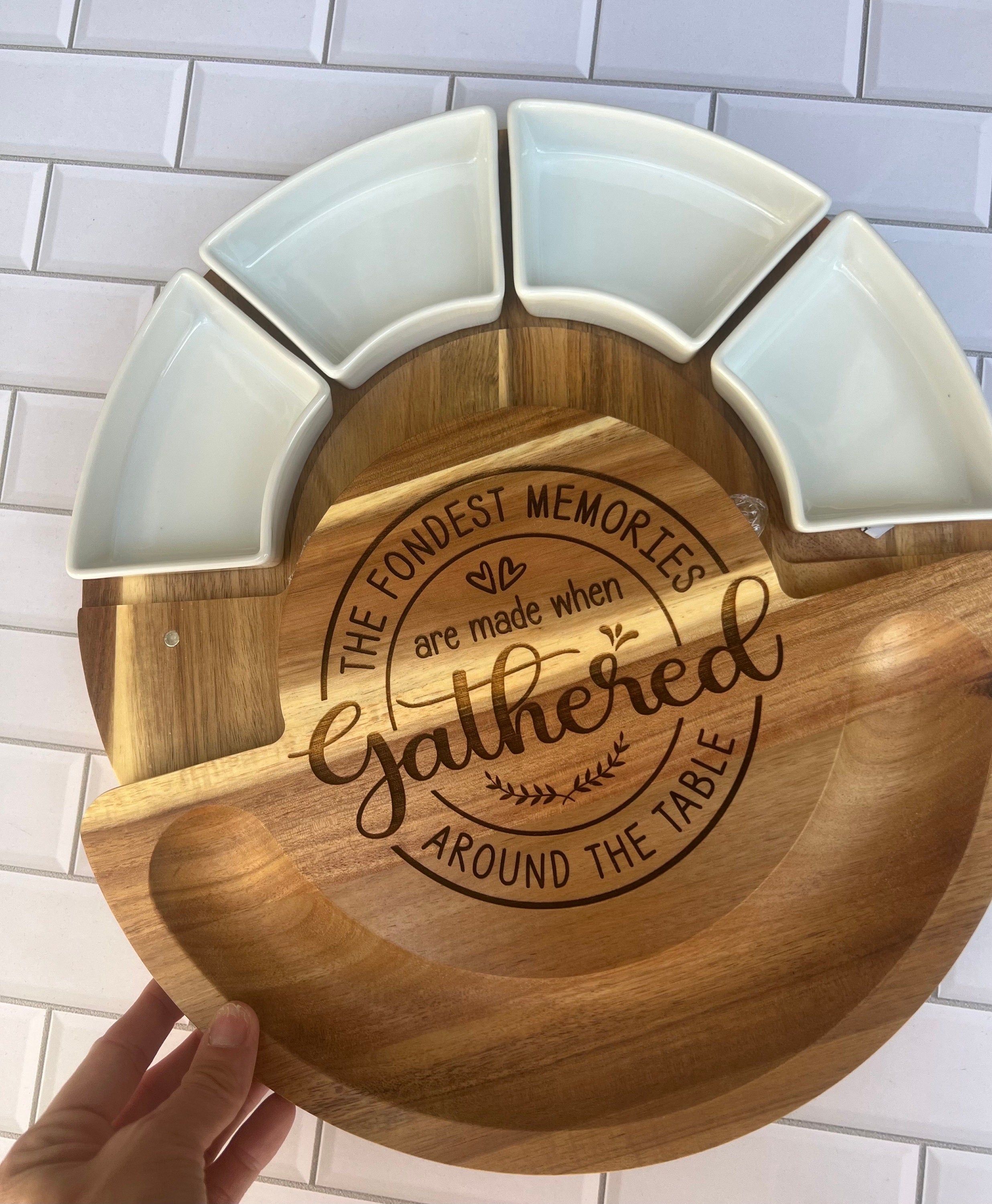 Personalized Charcuterie Board - Monogrammed Cutting Board - Cheese Board and Knife Set - Housewarming Gift - Wedding Gift - Custom Gift
