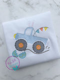 Personalized Easter Monster Truck Shirt: Boys' Bunny Truck Tee