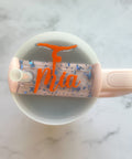 Gymnastics Glitter Tumbler Name Tag 20oz, 30oz or 40 oz - Custom Tumbler Topper