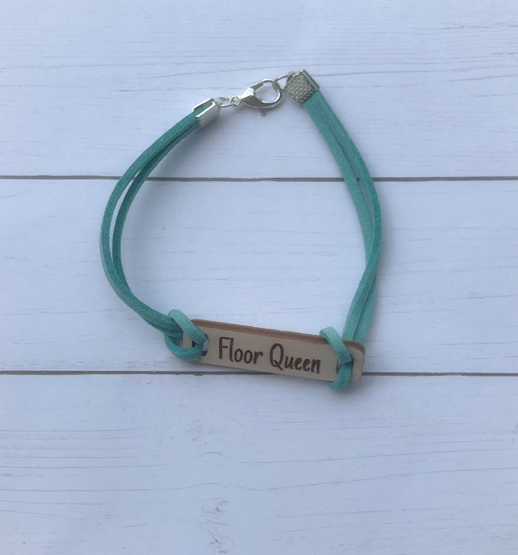 Gymnastic Bracelet - Custom Wood Bracelet - Wooden Bracelet - Gymnastics Gift