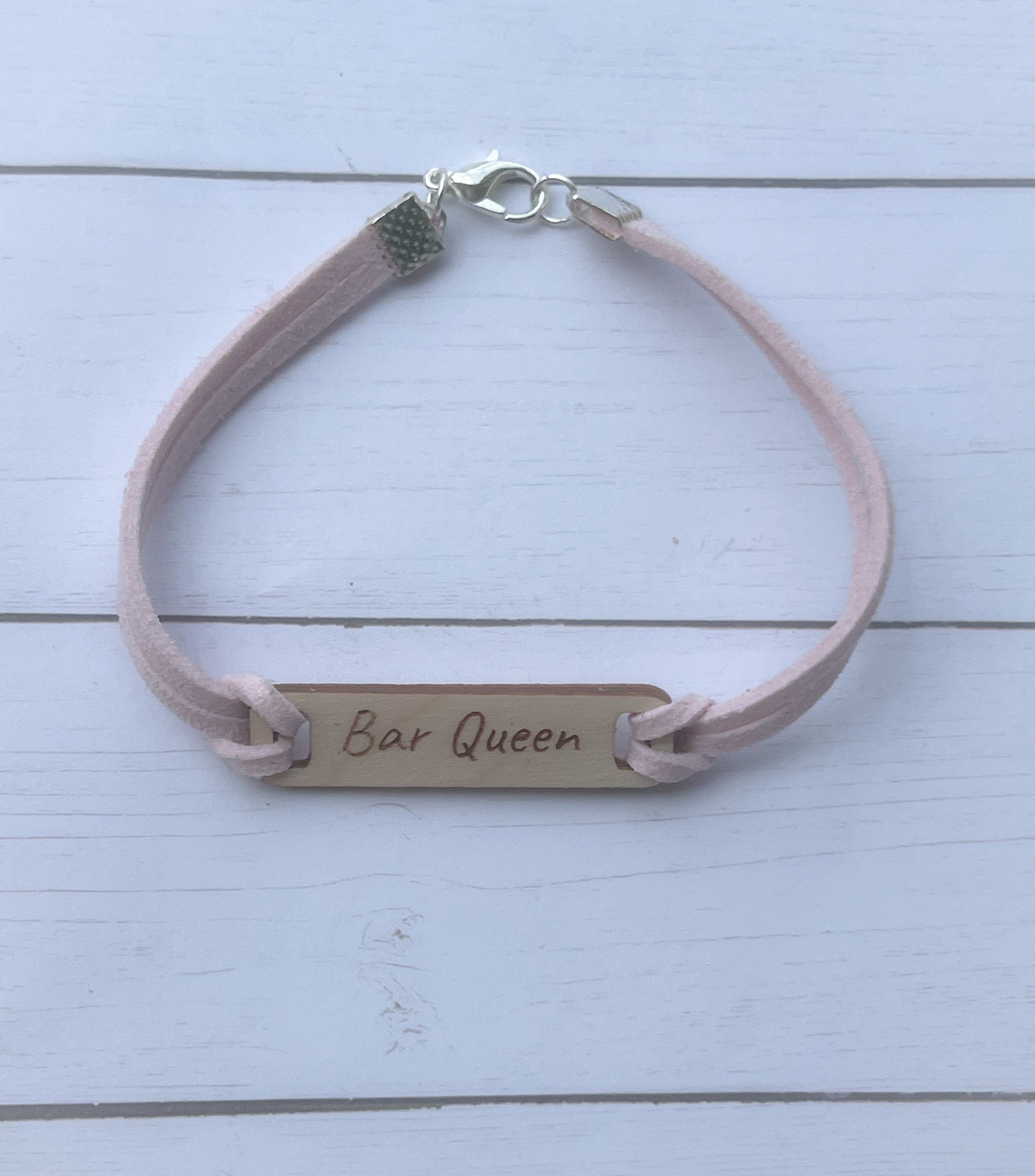Gymnastic Bracelet - Custom Wood Bracelet - Wooden Bracelet - Gymnastics Gift