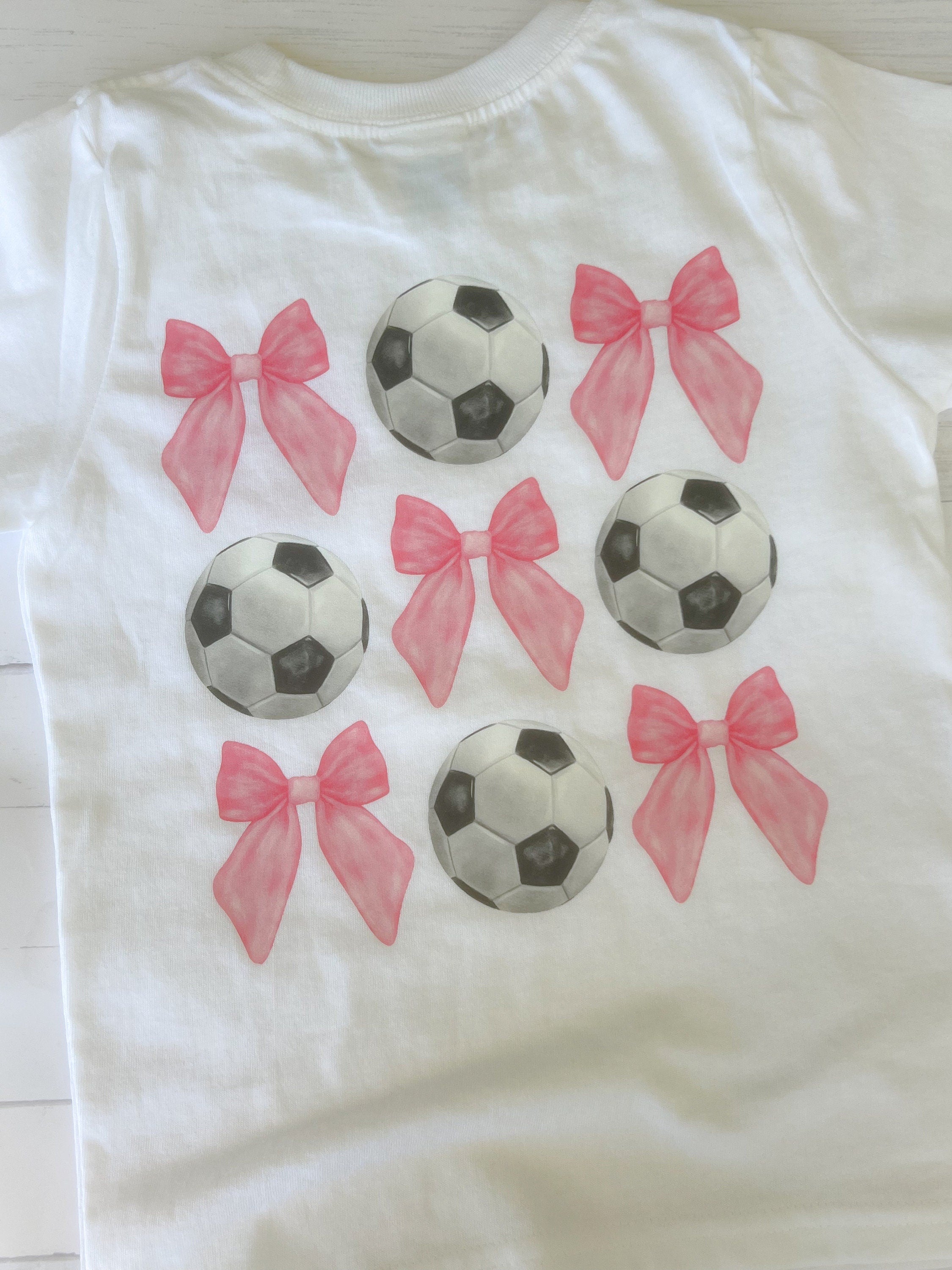 Soccer Monogram Tee: Personalized Soccer Ball Shirt