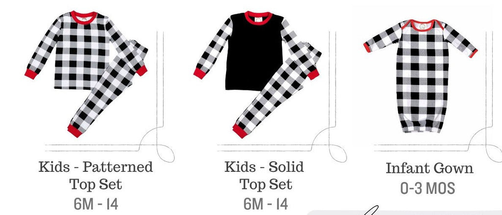 PRE-ORDER Snowman Snowglobe Christmas Pajamas: Personalized Cotton PJs