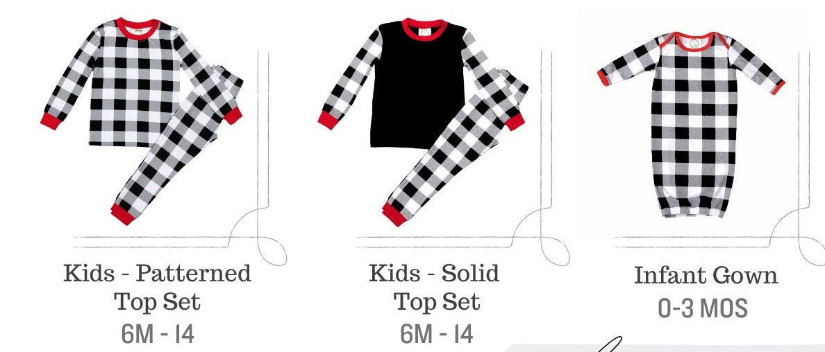PRE-ORDER Snowman Snowglobe Christmas Pajamas: Personalized Cotton PJs