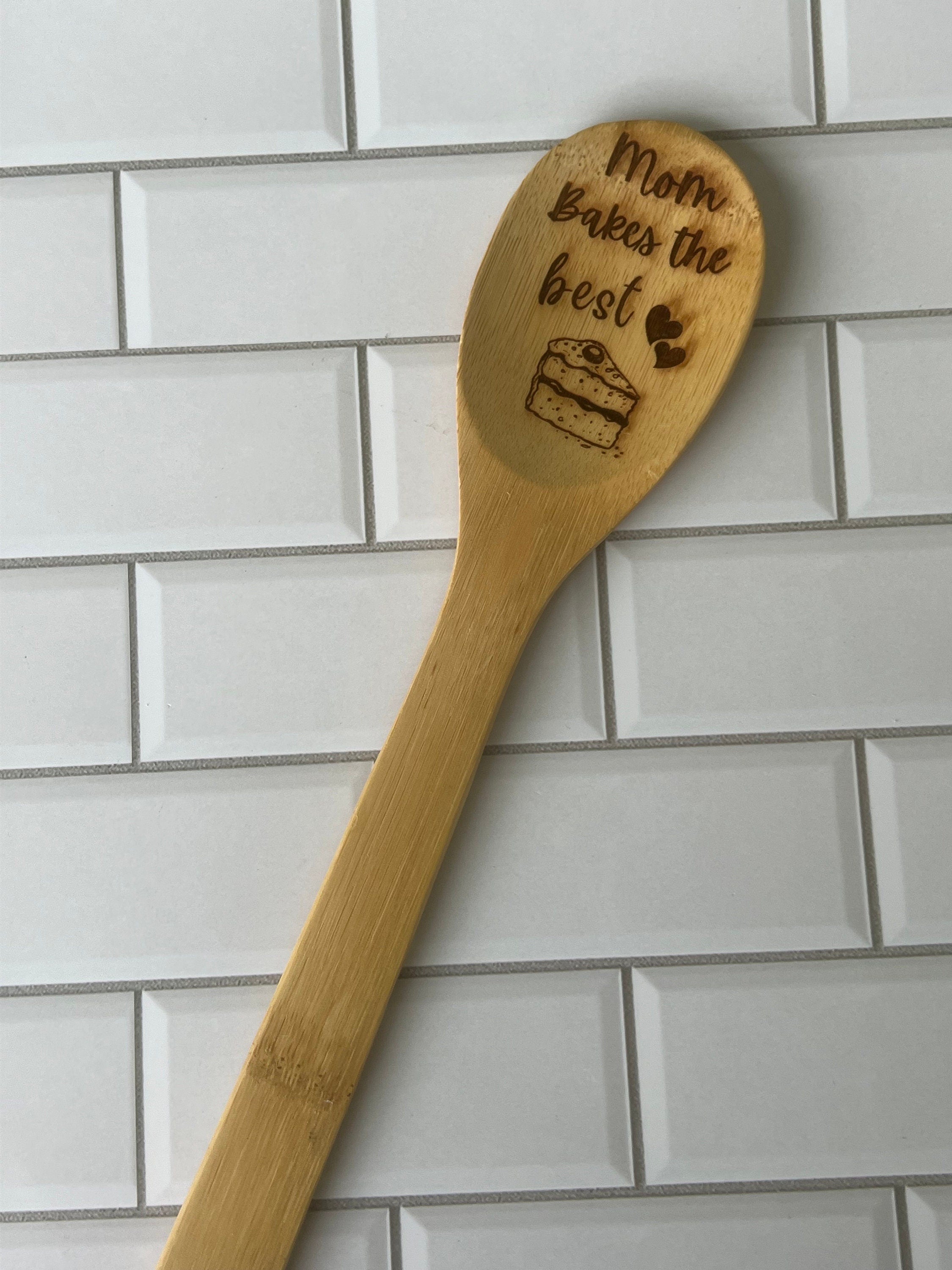 Personalized Wooden Spoon - Mother’s Day Gift - Personalized Cooking Tools - Baking Gift - Gift for her