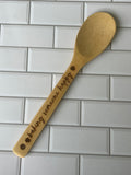 Personalized Wooden Spoon - Mother’s Day Gift - Personalized Cooking Tools - Baking Gift - Gift for her