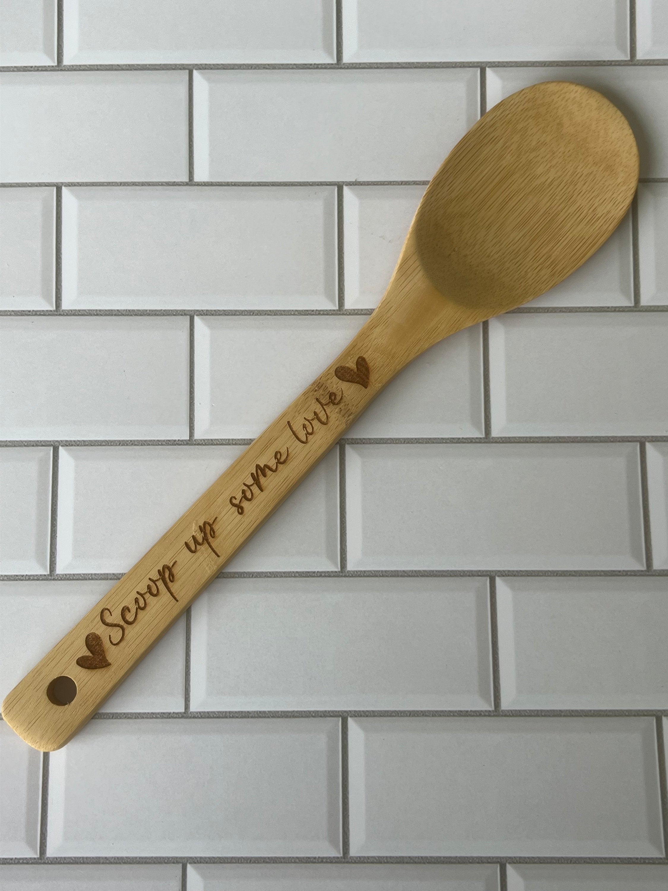 Personalized Wooden Spoon - Mother’s Day Gift - Personalized Cooking Tools - Baking Gift - Gift for her