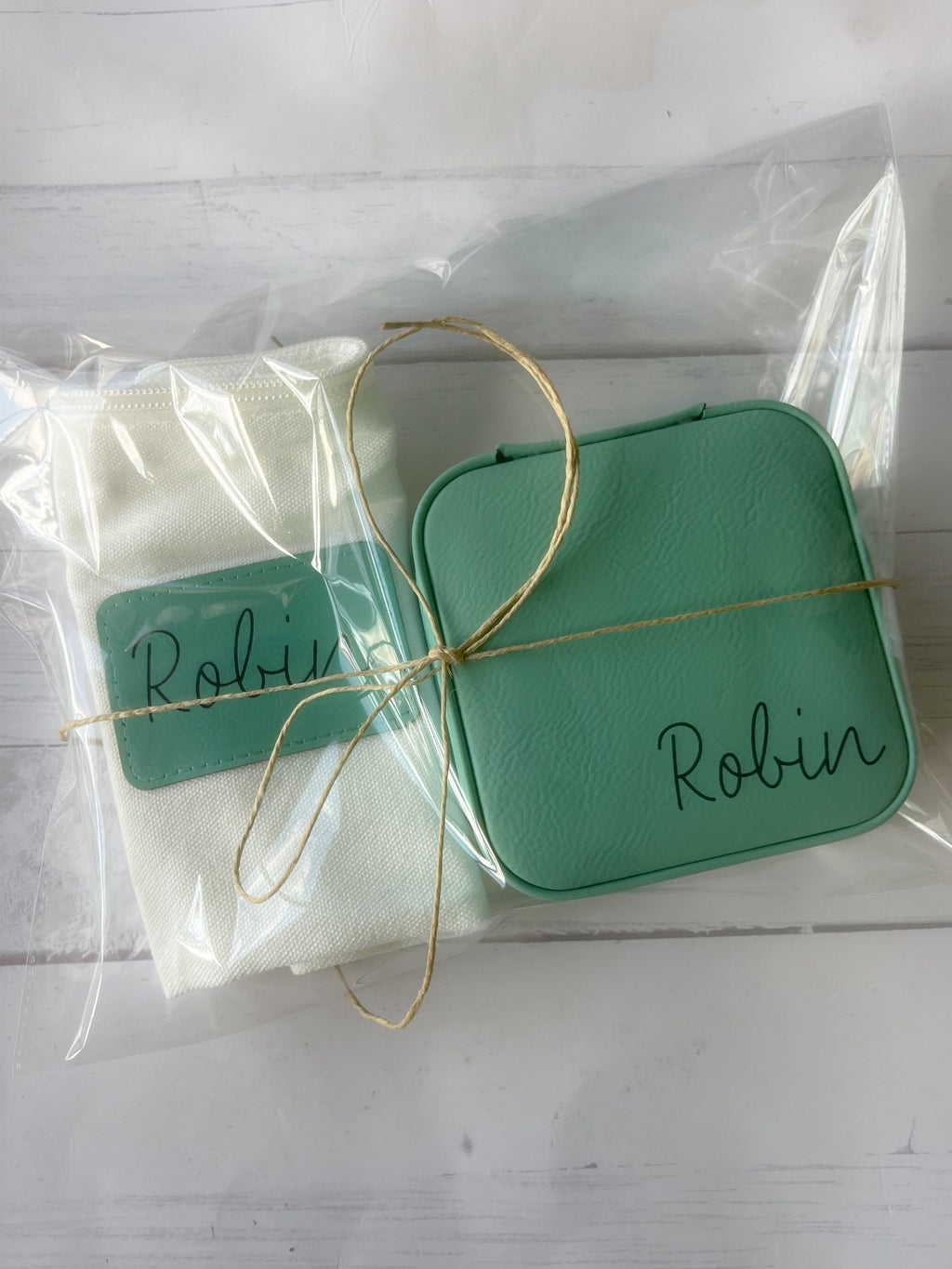 Personalized Gift Set - Jewelry Case - Personalized Bridesmaid Gift -Travel Accessories - Gifts for Bridesmaids