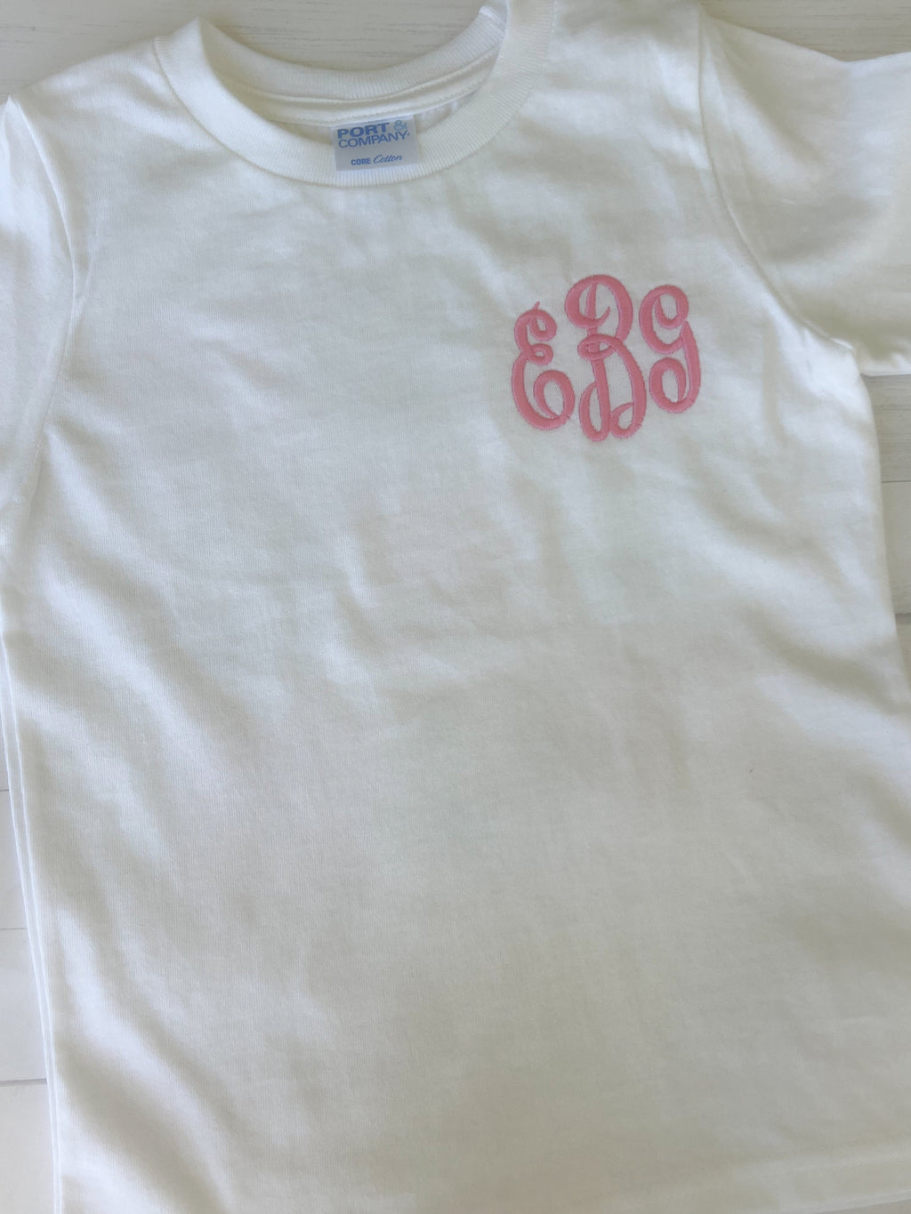 Soccer Monogram Tee: Personalized Soccer Ball Shirt