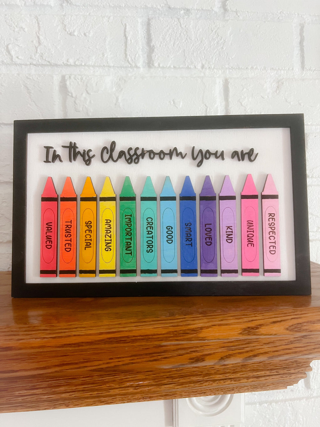 In this Classroom You Are Sign - Teacher Gift - Teacher Appreciation Sign - Teacher Definition Sign - Gifts for Teachers - Classroom Decor