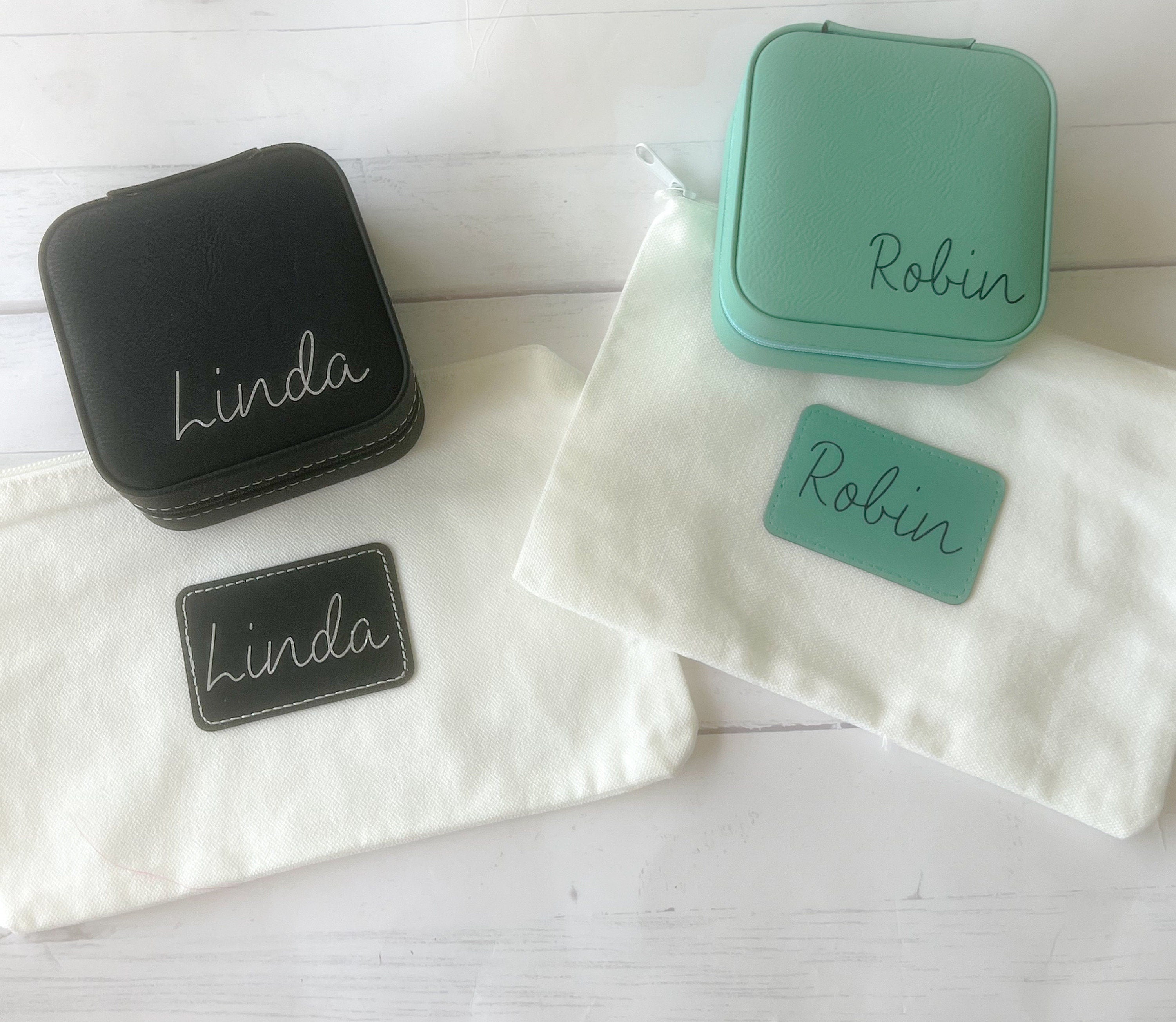 Personalized Gift Set - Jewelry Case - Personalized Bridesmaid Gift -Travel Accessories - Gifts for Bridesmaids
