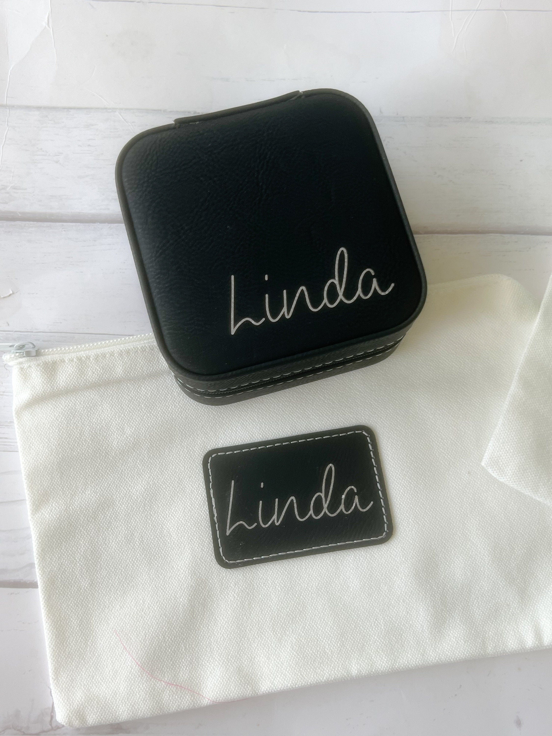 Personalized Gift Set - Jewelry Case - Personalized Bridesmaid Gift -Travel Accessories - Gifts for Bridesmaids