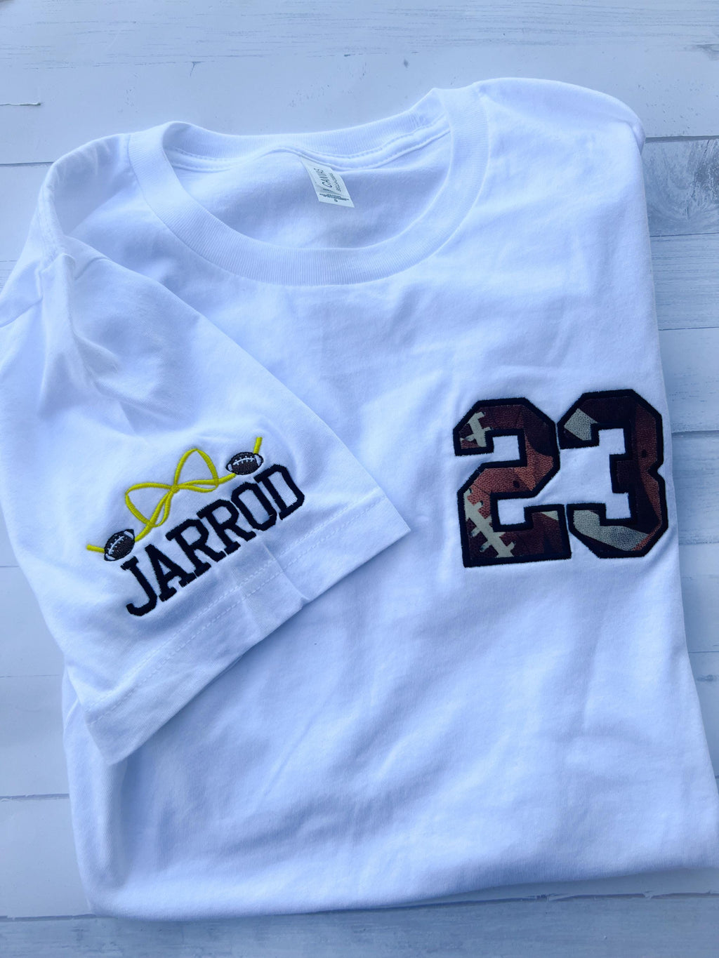 Personalized Softball Monogram Tee: Personalized Women's T-Shirt