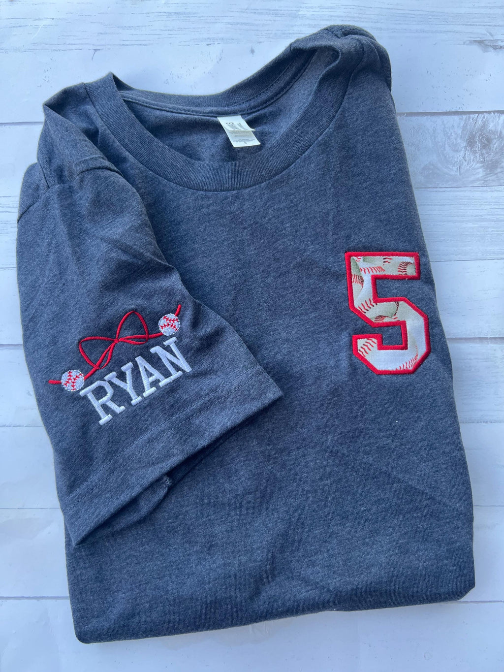 Personalized Football Monogram Tee: Personalized Women's T-Shirt