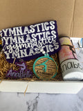 Gymnastics Gift Box - Gymnast Gift - Christmas Gift - Gift for Girls - Gymnastics Tumbler - Gymnastics Keychain-Ornament-Christmas Exchange