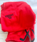 Embroidered Hockey Sweatshirt: Side Seam Applique, Personalized Monogram